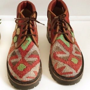 !SALE! Vintage Turkish Kilim Boots Sz 7.5